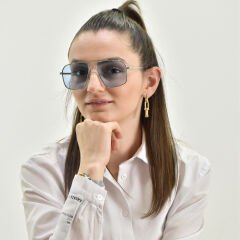 FRANCO VITAL BUGI SLV MAVİ CAM