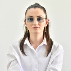 FRANCO VITAL HERA GLD MAVİ CAM