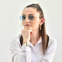 FRANCO VITAL HERA GLD MAVİ CAM